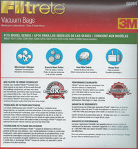 Miele Type F, J  M Premium Synthetic Cloth Vacuum Cleaner Dustbags 5 Replacement Bags 2 Filters
