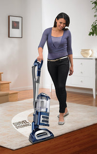 Shark Navigator Lift-Away Deluxe Upright Vacuum NV360, Blue (Certified Refurbished)