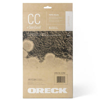 Oreck TYPE CC Odor Fighting Vacuum Bags CCPK8OF / CCPK80H - 6/pk with 99.97% of particles at .3 microns #AK1CC6H