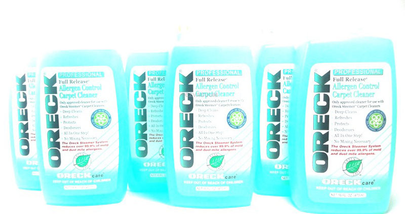 Oreck Full Release Allergen Control Shampoo Value Pack 