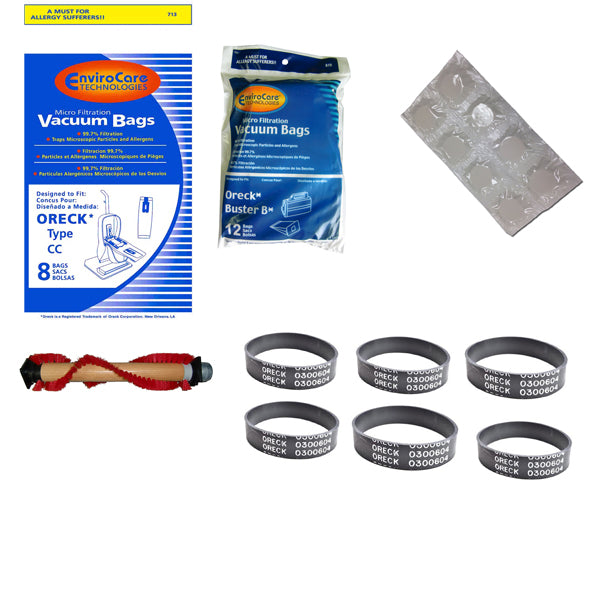 Oreck XL Type CC and Compact Canister Vacuum Cleaning Tune Up Kit - Generic