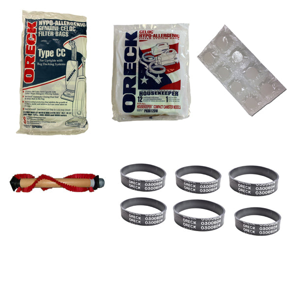 Oreck XL Type CC and Compact Canister Vacuum Cleaning Tune Up Kit - Genuine