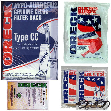 Oreck CC Vacuum Cleaning Kit - 6 Month Supply
