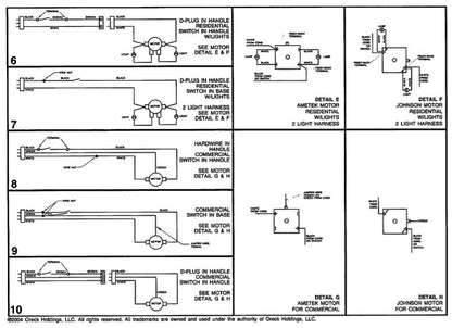 Oreck Motor Wiring Instructions 2 of 2