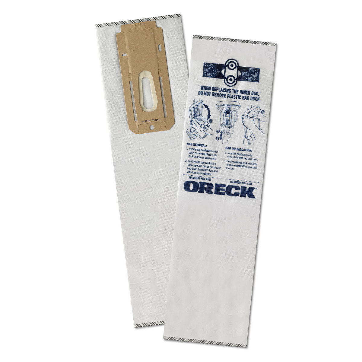 Oreck Odor Fighting Hypo-Allergenic 4-Layer Celoc Charcoal Filter Bags ...
