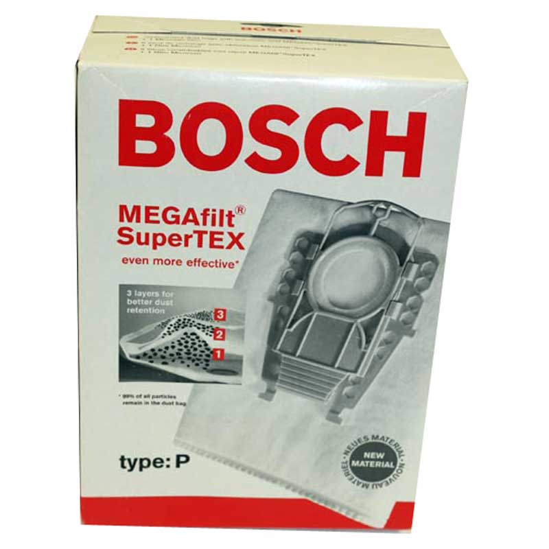 PAPER BAGS-BOSCH,P,5PK,PREMIUM CANISTER ORIGINAL,8000 SERIES BBZ52AFP2U 462586