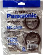 Panasonic MC-290B Type UB-6 belts - Genuine - 2 pack