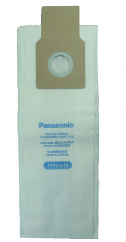 Panasonic: MC155M Paper Bag, Style U12 3Pk
