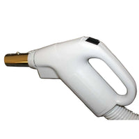 Plastiflex Dual Voltage Hose Assembly, 35' Dual Switch, CrushProof Central Vacuum Hose with Pigtail Cord #SZ130138035BCUI