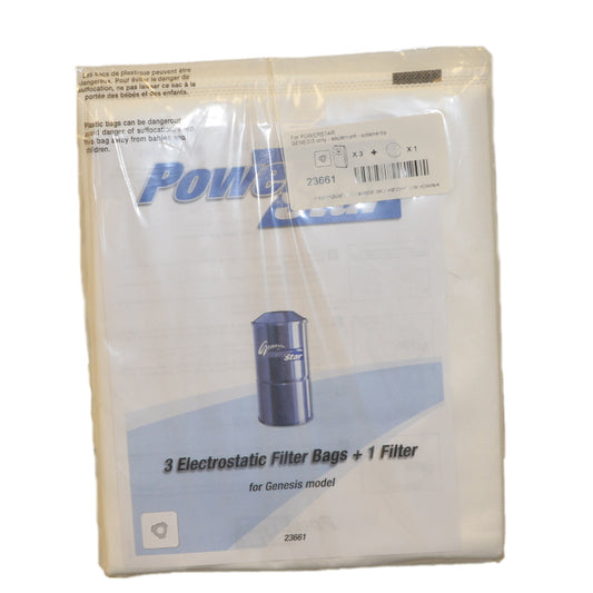 Powerstar Bags For Genesis 99190 3 Pack