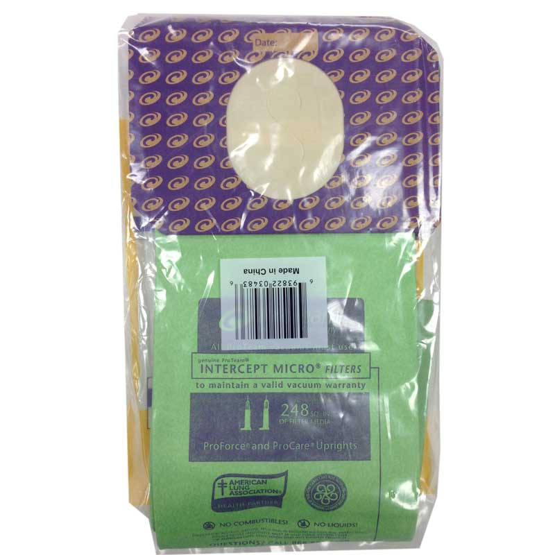 103483 PAPER BAG, EXTREME INTERCEPT MICRO PROFORCE 10PK