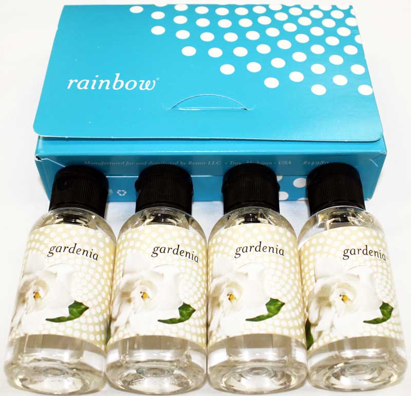 Aftermarket Replacement for Rainbow Rexair Gardenia Vacuum Cleaner Water Fragrance R-14942 -1.6oz - 4 Pack