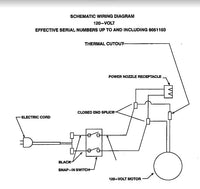 Rexair Rainbow 4-Wire Switch - R-2728 for D3, D4CSE, D4C, D4, SE