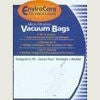 Riccar 1500 / C19 Canister Replacement Paper Bags. 6 pack
