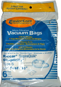 Simplicity Type S Bags for Sport Canisters - Generic - 6 Pack