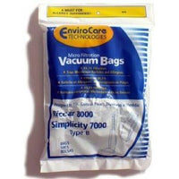 Riccar C15 Type B (Long) Micro-Filtration Vacuum Bags  for 8000 Series - Generic - 12 pack