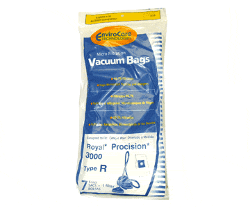 Royal Type R Vacuum Bags - Generic - 7 bags + filter
