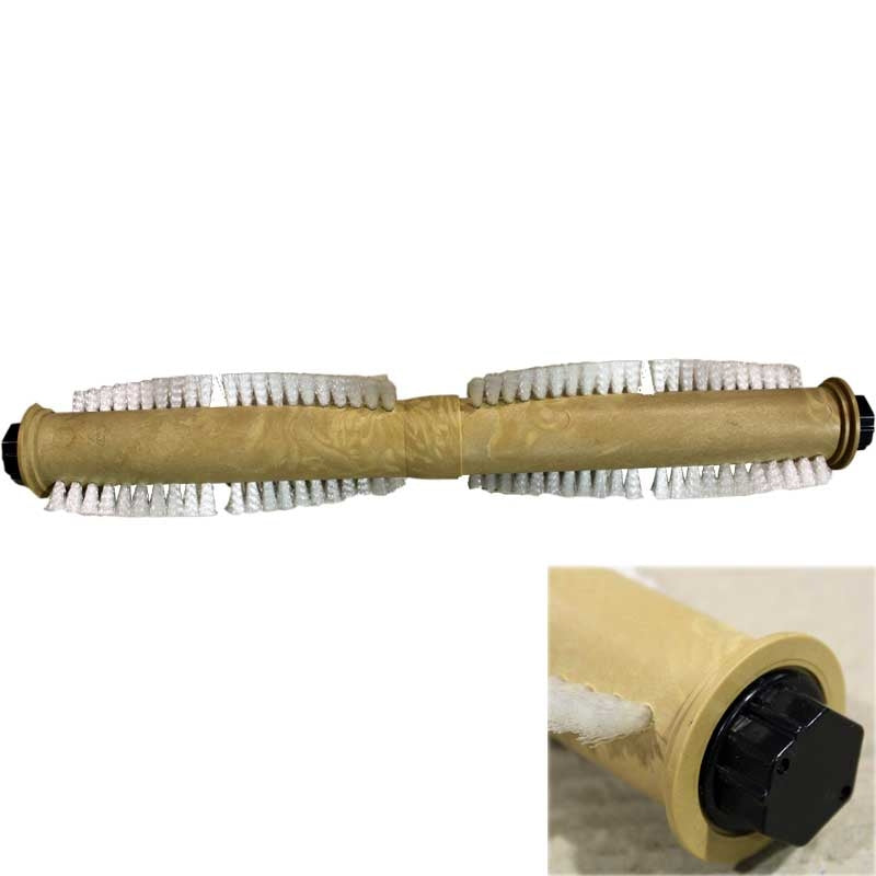 Brushroll, 14 In Hex End Bb Metal Uprghts Plastic