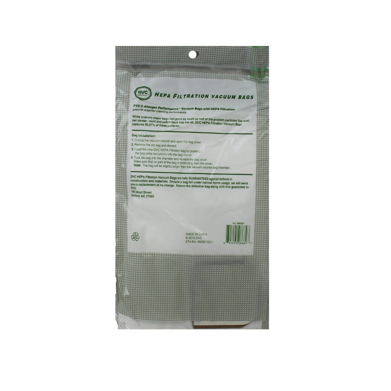 Simplicity Synchrony SWH-6 HEPA Vacuum Bags, #854 - 6 pack