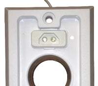 Plastiflex 30' Hose Assembly for Central Vacuum Systems Direct Connect - Gray  SZ130138030BDUN