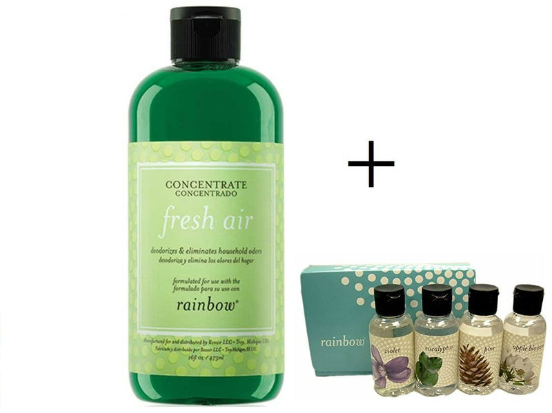 Rainbow Fresh Air Deodorizer + Rainbow Assorted Fragrance scents