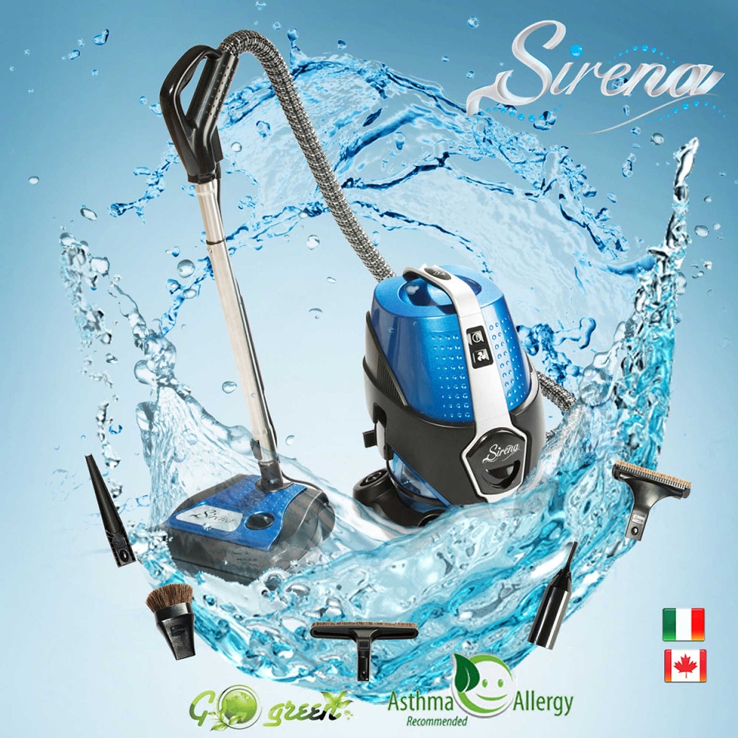 Sirena S10NA Total Home Cleaning System & Fragrance Combo Pack - New Model