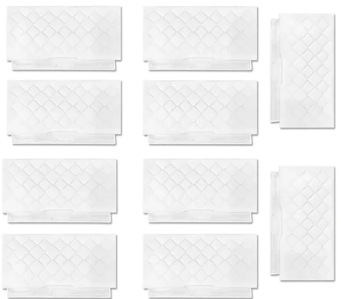 10 Pack Super Absorbent Disposable Mop Pads - Quick-Drying & Durable Refills for Shark Vacmop VM Series - Universal Fit for VM252, VM251, VM200 Models - Enhanced Cleaning Power for Hard Floors