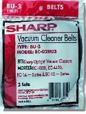 Sharp BU3 Belts - Genuine - 2 pack