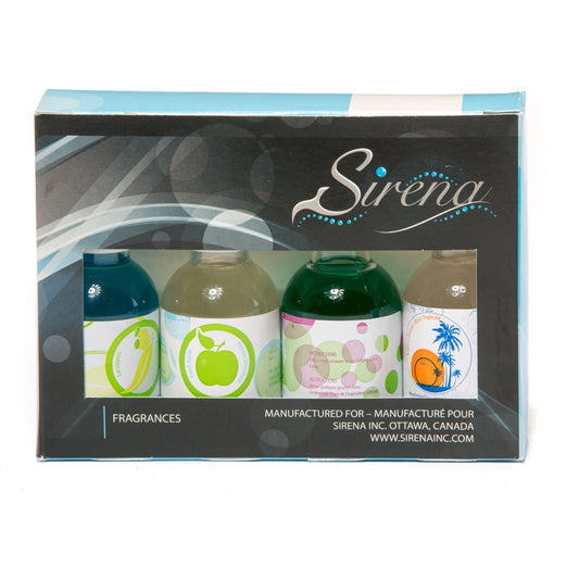 FRAGRANCE 4PACK Fragrance, Eucalyptus Pine Tropical Apple 4Pk