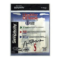 Riccar Supra-Quik / Simplicity Sport Vacuum bags - Generic - 6 Pack