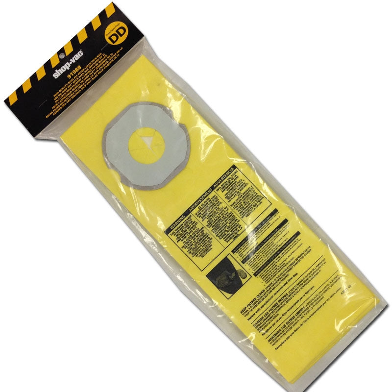 Shop Vac: SV-91988-00 Paper Bag, Backpack 2860010 2 Pk