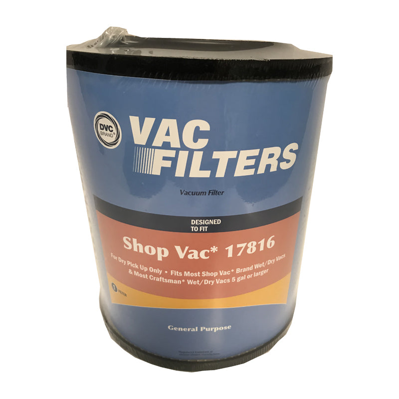 Kenmore: KE-17816 Filter, Pleated Wet/Dry 5 Gal+ Craftsman R