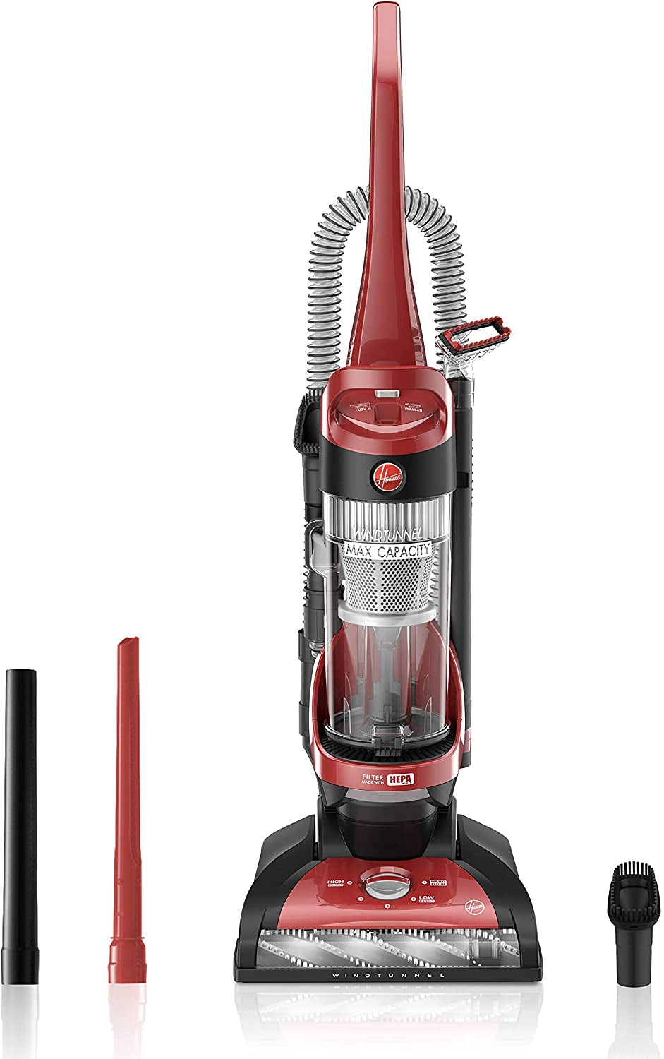 HOOVER UH71100 WINDTUNNEL MAX,W/HEPA,RED