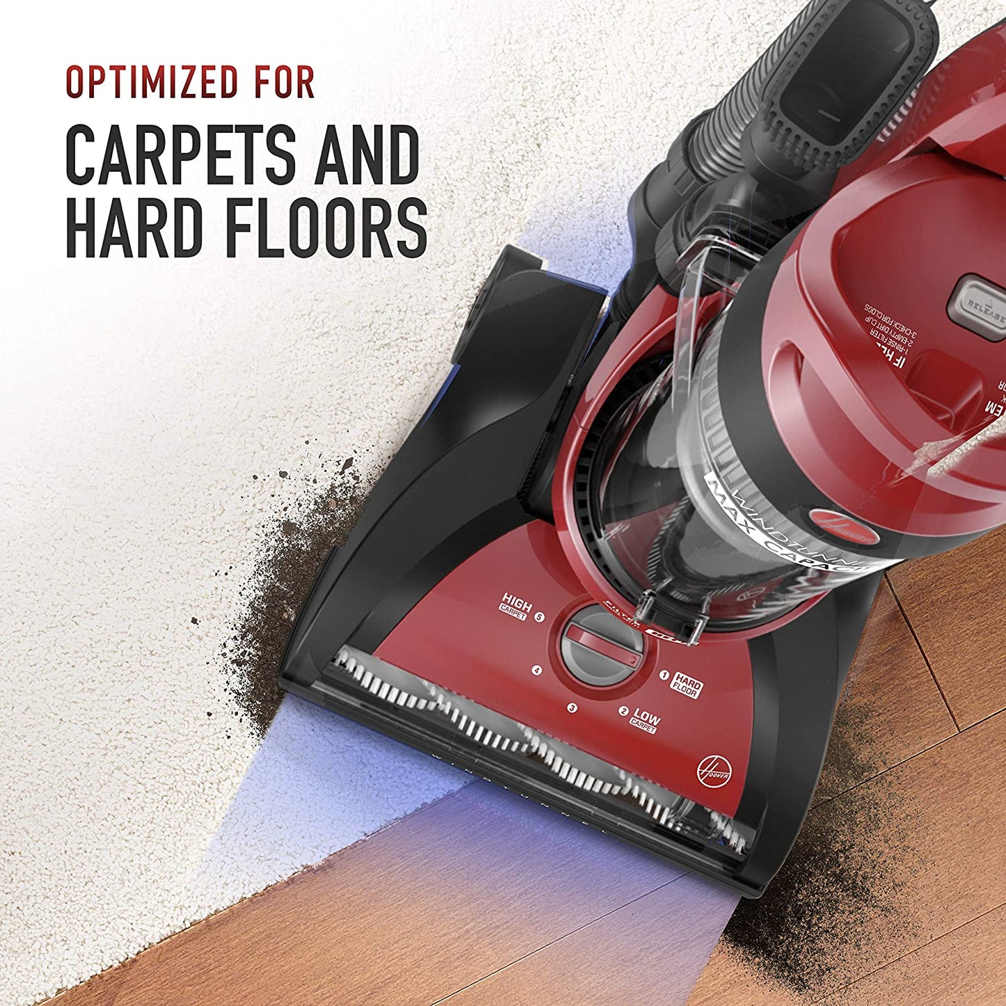 HOOVER WindTunnel Max Capacity Upright Vacuum Cleaner UH71100 