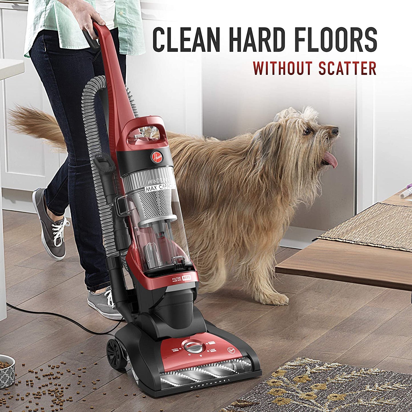 HOOVER WindTunnel Max Capacity Upright Vacuum Cleaner