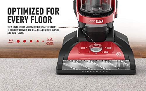 HOOVER WindTunnel Max Capacity Upright Vacuum Cleaner UH71100 
