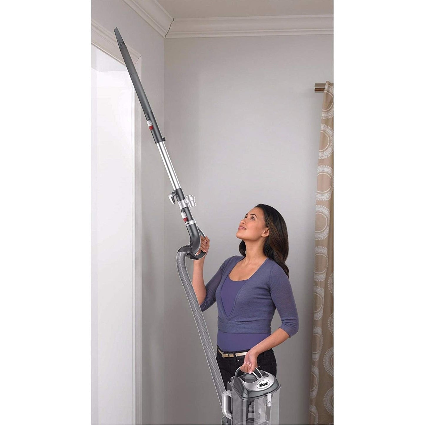 Shark Navigator Powered Lift Away Pro Upright Vacuum, Silver UV540 (Certified Refurbished)