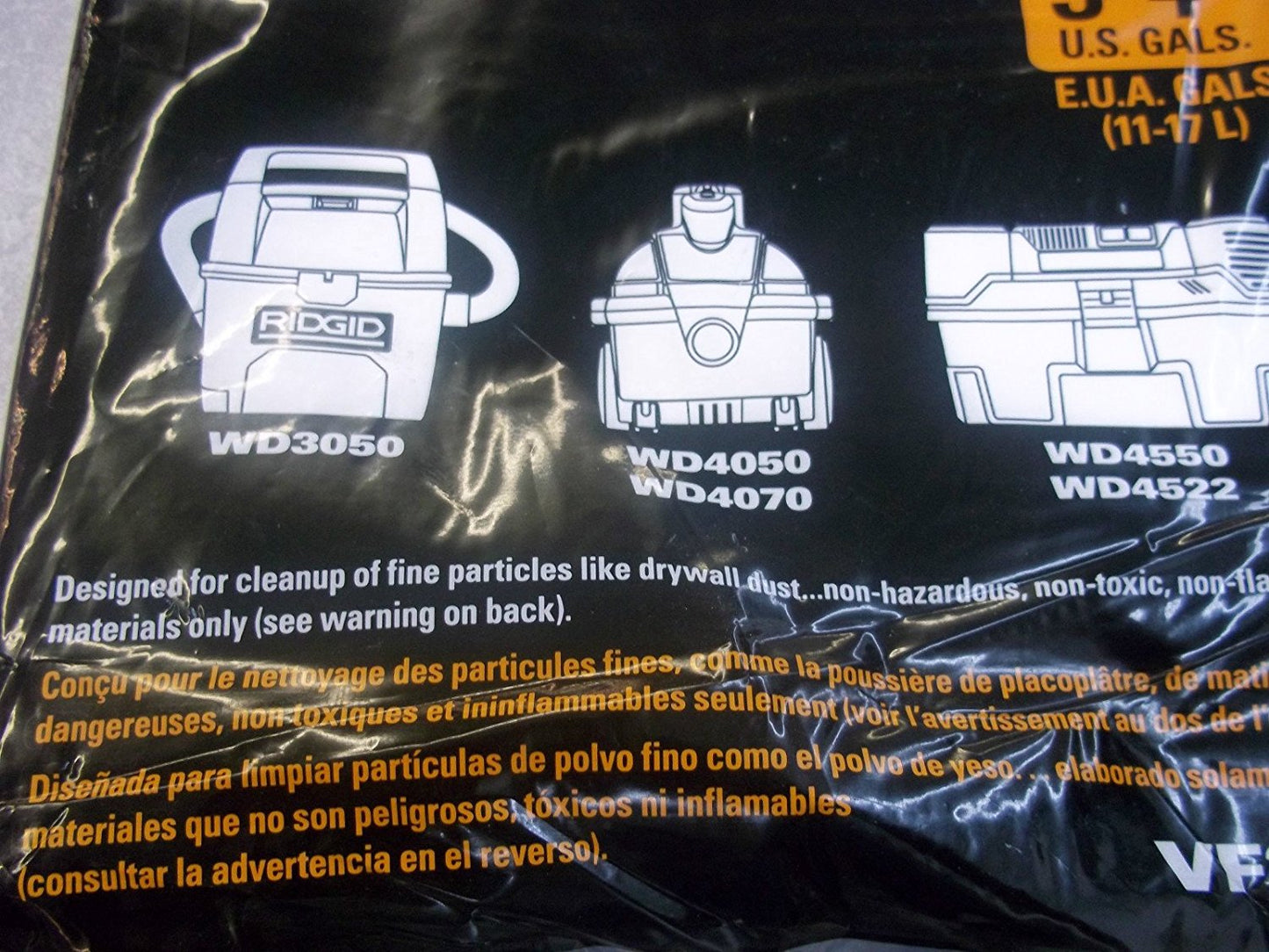 Ridgid VF3501 High Efficiency Paper-Dry Pick-Up - 2/pk
