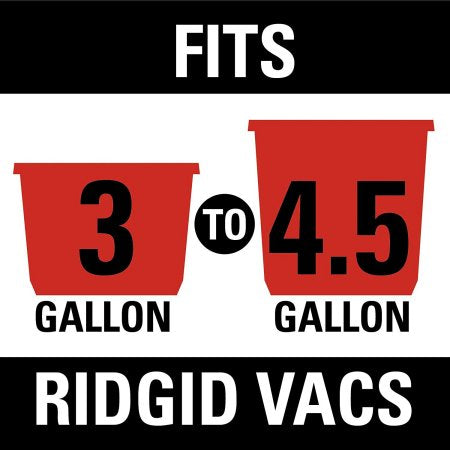 Ridgid VF3501 High Efficiency Paper-Dry Pick-Up - 2/pk