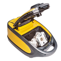 Vapamore MR500 Vento Canister Vacuum with Powerhead, 1400W, 26' Cord