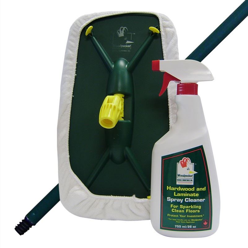 WOOD FLOOR CARE KIT-WOODPECKER