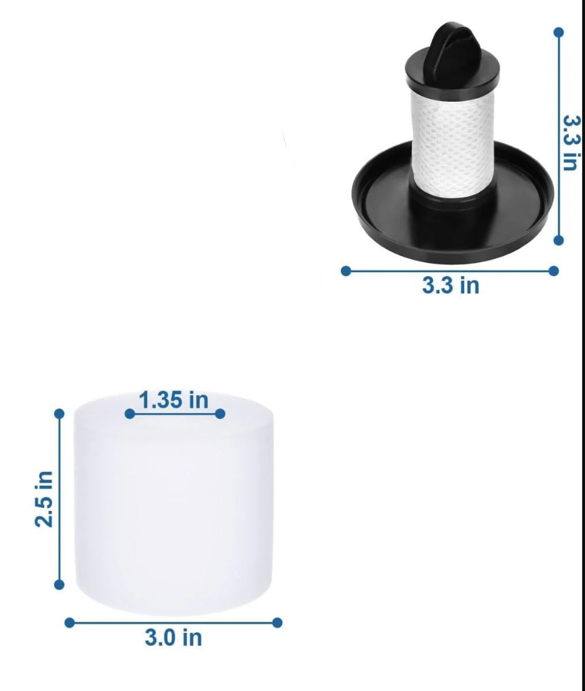 Replacement Shark Foam & Felt Filter Support Kit LZ600 #XFFLZ600