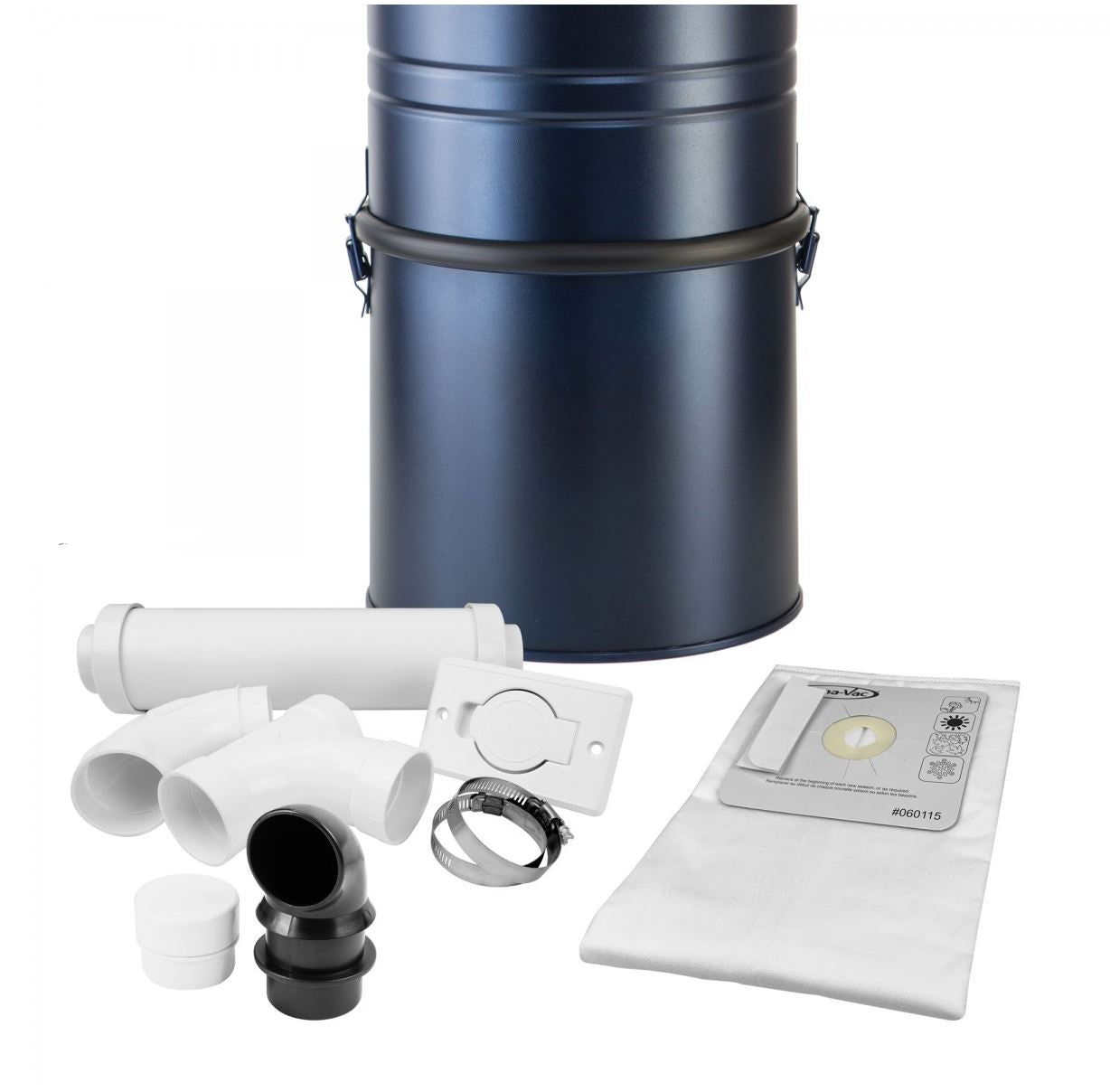 Cana-Vac Signature XLS-990 Central Vacuum, 7 Gallon, 152'' Water Lift, 8.4 inch 2 Stage Motor, Ideal upto 15000 Sqft Home, Whole House Vacuum