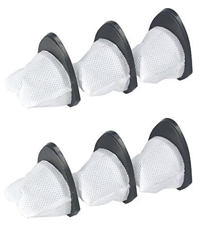 Shark XSB726N Dust Cup Filters for SV75 & SV75_N (6 pack)