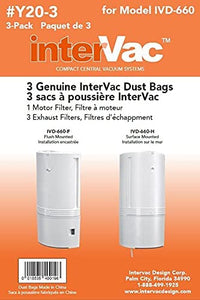 Y20 For Model: IVD660 (CONTAINS 3 BAGS)