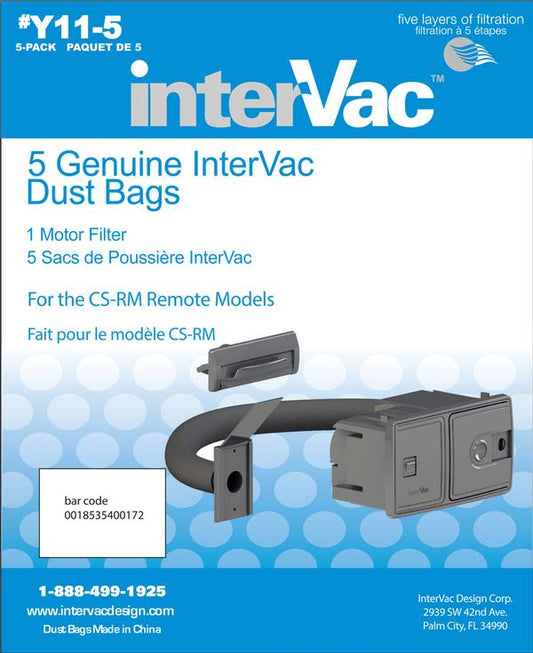 Y11 For Model: CSRM/CS9/CS10 (CONTAINS 5 BAGS)