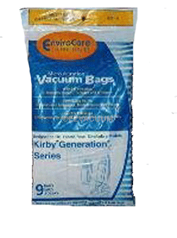 27 KIRBY GENERATION MICROFILTRATION VACUUM SWEEPER BAGS 