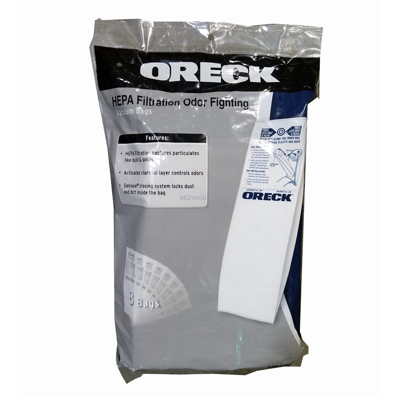 Genuine Oreck HB8PK TYPE HL Halo HEPA13 Vacuum bags 