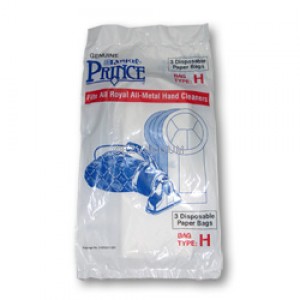 Royal Dirt Devil Type H  vacuum cleaner bags 3-050247-001 - Genuine  - 3 pack