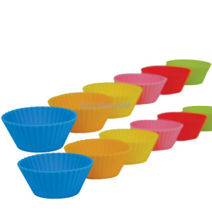 Casabella Muffin Cups Mini Silicone Set Of 12